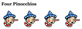 Four Pinocchios for Greg Whitten et al.